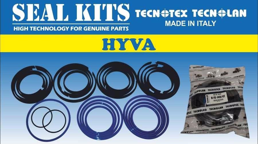 Hyva Tipper Hydraulic Cylinder Seal Kits